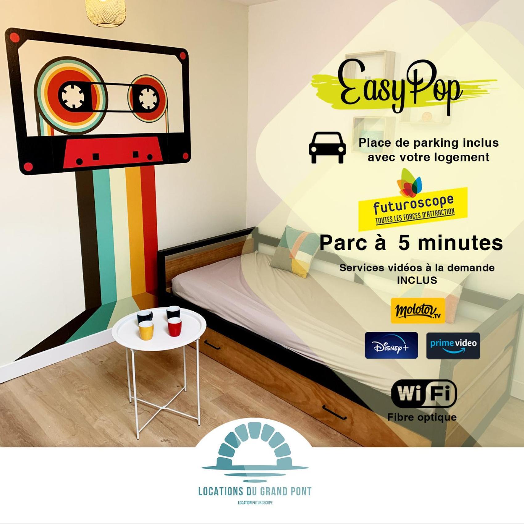 Locations Du Grand Pont - Appart Hotel Poitiers - Futuroscope 샤세노일 뒤 푸아투 외부 사진